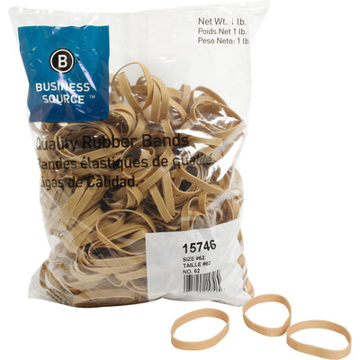 Business Source Quality Rubber Bands, Crepe, 450 / Pack — view 1