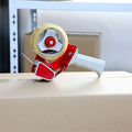 Business Source Pistol Grip Tape Dispenser, Red, BSN16463