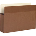 Business Source Straight Tab Cut Legal Recycled File Pocket, Redrope, 8 1/2" Width x 14" Length, 25 / Box, BSN65794