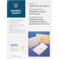 Business Source Mailing Address Labels, Clear, 1500 / Pack, BSN26123