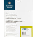 Business Source Mailing Address Labels, Clear, 750 / Pack, BSN26122