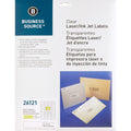 Business Source Clear Return Address Laser Labels, 2000 / Pack, BSN26121
