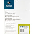 Business Source Clear Return Address Laser Labels, 2000 / Pack, BSN26121