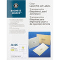 Business Source Clear Shipping Labels, 500 / Pack, BSN26125