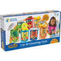 Learning Resources 1-10 Counting Cans Set, 1 Set, LRNLER6800