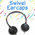 Maxell Lightweight Stereo Headphones, Black, MAX190318