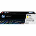 HP 128A (CE322A) Original Standard Yield Laser Toner Cartridge - Single Pack - Yellow -, HEWCE322A