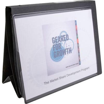 Business Source Presentation Binder, Black, 8 1/2" Width x 11" Length, BSN16456