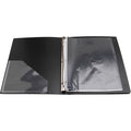 Business Source Presentation Binder, Black, 8 1/2" Width x 11" Length, BSN16456