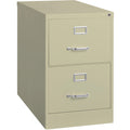 Lorell Fortress Series 26-1/2" Commercial-Grade Vertical File Cabinet, Putty, LLR60660