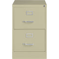 Lorell Fortress Series 26-1/2" Commercial-Grade Vertical File Cabinet, Putty, LLR60660