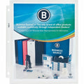 Business Source Sheet Protectors, Clear, 8 1/2" Width x 11" Length, 1 Box, BSN16511