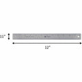 Business Source Nonskid Stainless Steel Ruler, Silver, BSN32361
