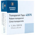 Business Source All-purpose Transparent Glossy Tape, Clear, 12 / Pack, BSN43575