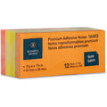 Business Source Premium Repostionable Adhesive Notes, Neon, 1 Pack, BSN16493