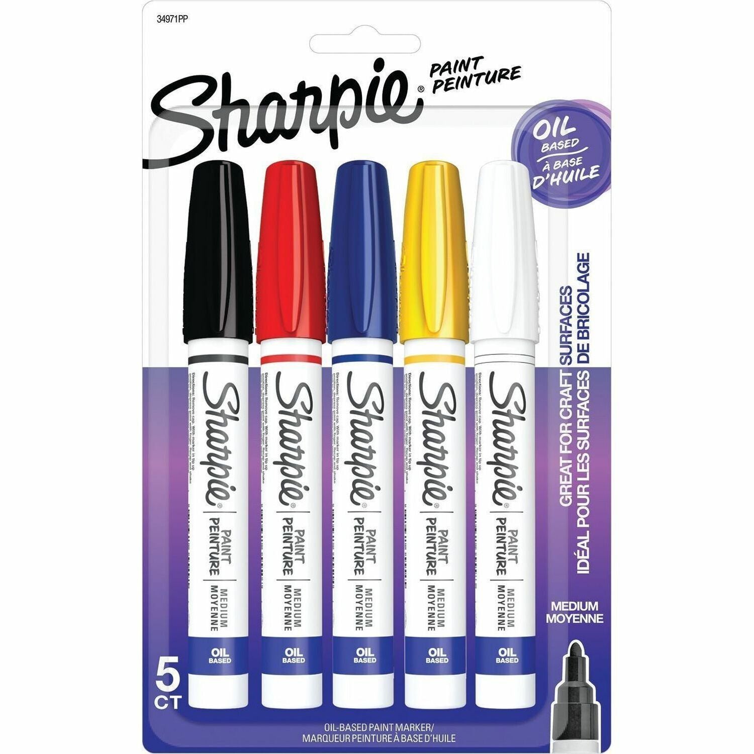 Sharpie Oil-Based Paint Marker - Medium Point, 1 Pack