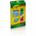 Crayola Super Tips 50-count Washable Markers, 50 / Set, CYO585050