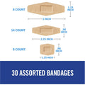 3M Nexcare Soft 'n Flex Bandages, Tan, 1 Box, MMM57630PB