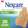 3M Nexcare Soft 'n Flex Bandages, Tan, 1 Box, MMM57630PB