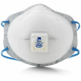 3M 8000 Safety Respirator, White, MMM8577