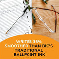 BIC Cristal Ballpoint Stick Pens, 10 / Pack, BICMSP10BK