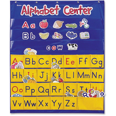 Learning Resources Alphabet Center Pocket Chart, Multi, 12EA/CT — view 1