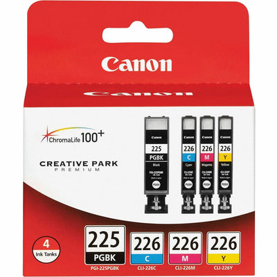Canon PGI225CLI226 Original Inkjet Ink Cartridge - Black, Magenta, Yellow, Cyan - 1 Pack, CNMPGI225CLI226