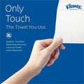 Kimberly-Clark Kleenex Premiere Folded Towels, White, 1 Carton, KCC13253