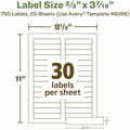 Avery EcoFriendly File Folder Label, Matte, 750 / Pack, AVE48266