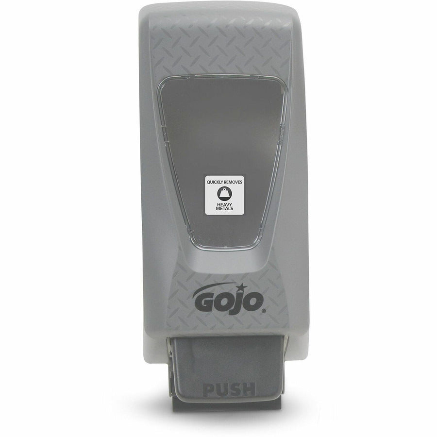 Gojo® PRO TDX 2000 Dispenser, 9" x 20.3", Black, ABS Plastic, 2.11 quart, Rugged, GOJ7200-01