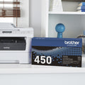 Brother TN450 Original High Yield Laser Toner Cartridge - Black -, BRTTN450