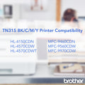 Brother TN315C Original Laser Toner Cartridge - Cyan -, BRTTN315C