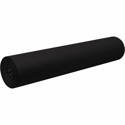 Dixon Ticonderoga Decorol Flame-Retardant Art Paper Roll, Black, 1 Roll, PAC101209