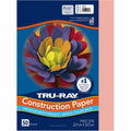 Dixon Ticonderoga Tru-Ray Construction Paper, Salmon, 1 Pack, PAC103010