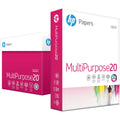 International Paper Company HP Papers Multipurpose20 Copy Paper - White, Bright White, 8 1/2" x 11", 5 / Carton, HEW115100