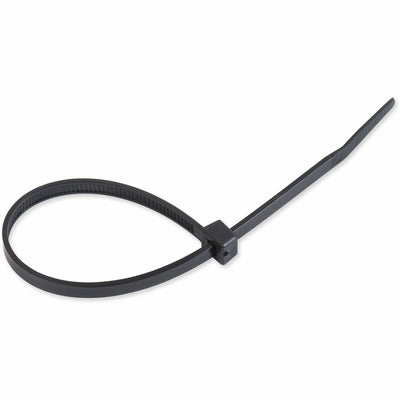 Tatco Tamper-proof Cable Ties, Black, 1000 / Pack, TCO22600