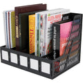 Advantus 5-compartment Magazine/Literature File, Black, AVT34092