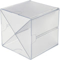 Deflecto Stackable Cube Organizer, Clear, DEF350201