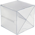 Deflecto Stackable Cube Organizer, Clear, DEF350201