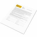 Xerox CFB 20lb Premium Digital Carbonless Paper, White, 8 1/2" x 11", 500 / Ream, XER3R12435
