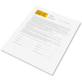 Xerox CFB 20lb Premium Digital Carbonless Paper, White, 8 1/2" x 11", 500 / Ream, XER3R12435