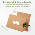 Avery EcoFriendly Shipping Label, Matte, 250 / Pack, AVE48263