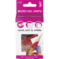Lee Tippi Micro-Gel Fingertip Grips, Assorted, 1 Pack, LEE61030