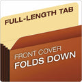 TOPS Pendaflex Legal Expanding File, Brown, 8 1/2" Width x 14" Length, 10 / Box, PFX64264