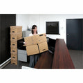 Fellowes Bankers Box Mystic Storage Boxes, Kraft, 25 / Carton, FEL7150001