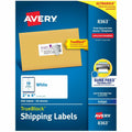 Avery Shipping Labels, Sure Feed, 2" x 4", 500 Labels (8363), White, 500 / Box, AVE8363
