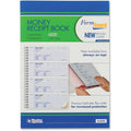 Dominion Blueline Rediform Prestige Money Receipt Book, 7.62" Width x 8.50" Length, RED8L808R