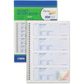 Dominion Blueline Rediform Prestige Money Receipt Book, 7.62" Width x 8.50" Length, RED8L808R