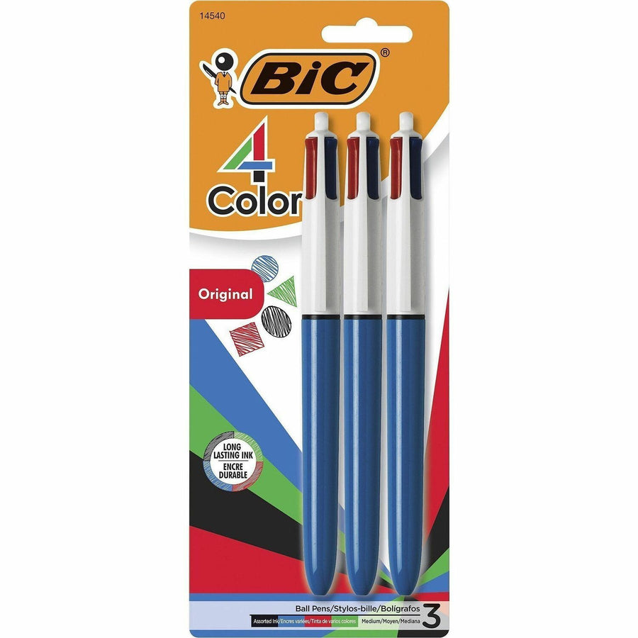 BIC 4-Color Retractable Ball Pen, 1 Pack — view 1
