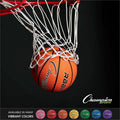 Champion Sports Size 7 Rubber Basketball Orange, CSIRBB1
